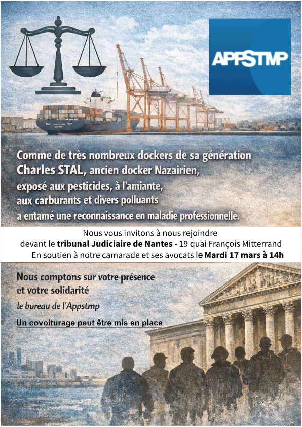 Appel à soutien au tribunal